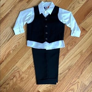 Boys Nautica Black Suit 24 Months